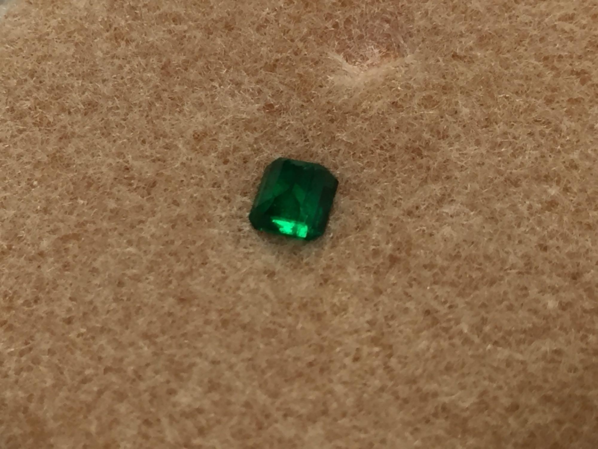 Lot of 6 Gemstones, says Emeralds