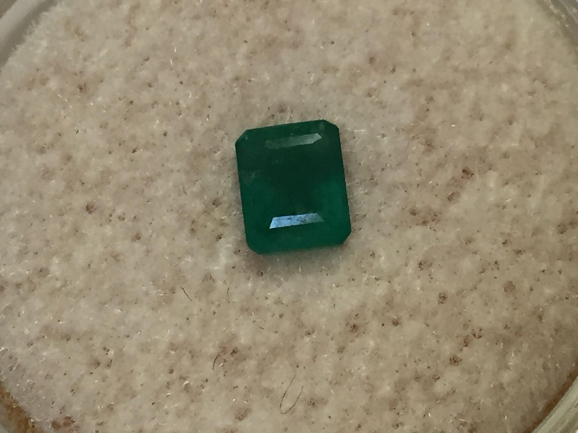 Lot of 6 Gemstones, says Emeralds