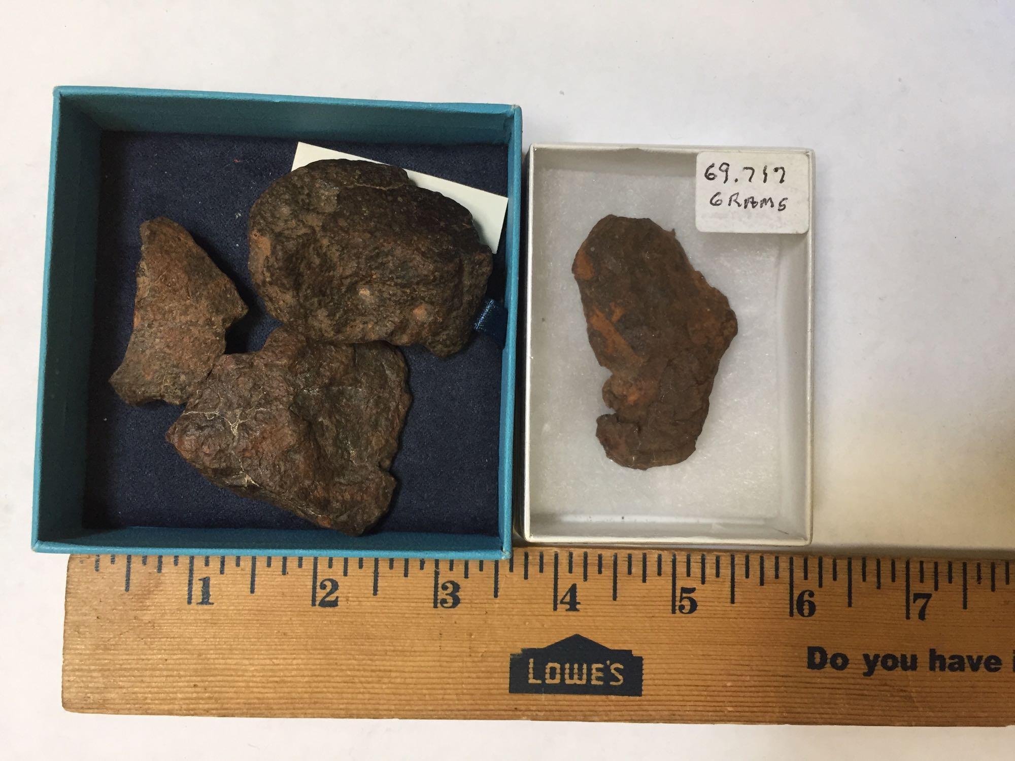 Meteorites, 179 Grams Total, Morocco