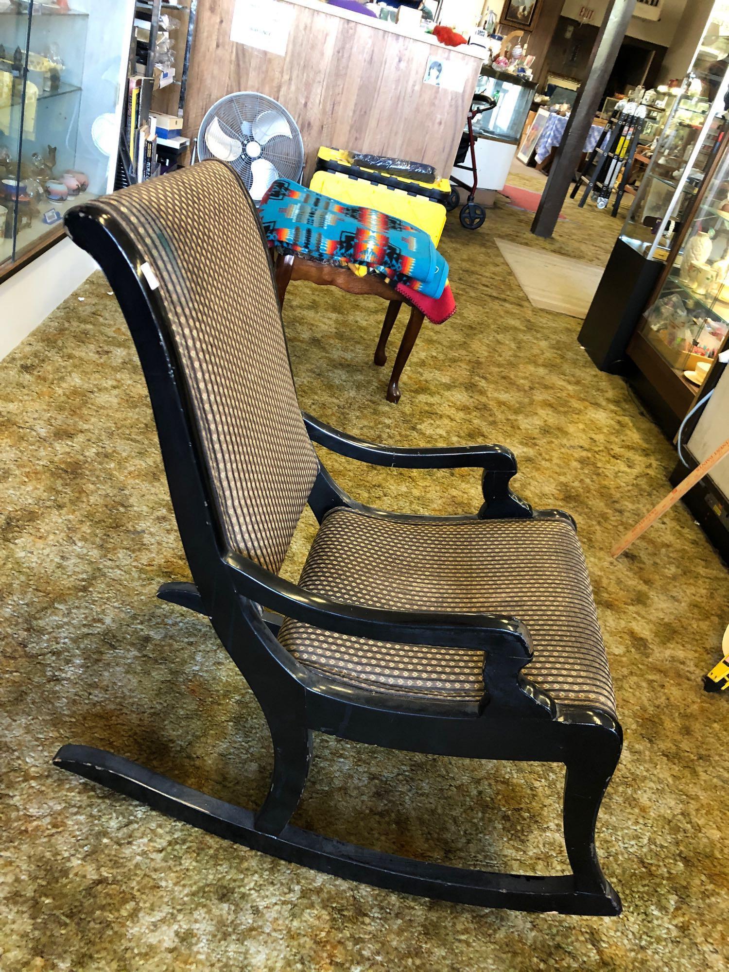 Vintage Rocking Lincoln Chair