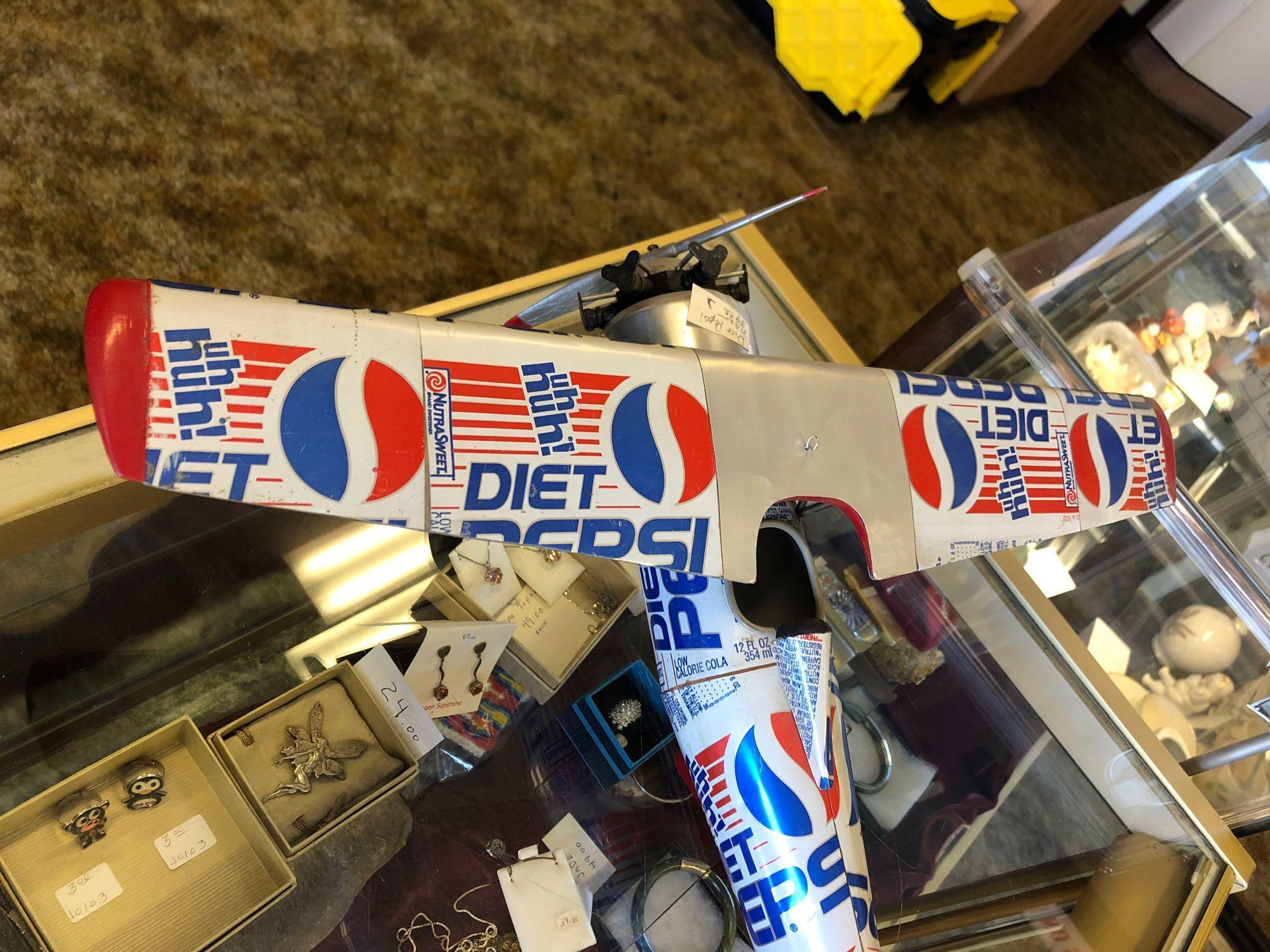 Diet Pepsi Can Plane