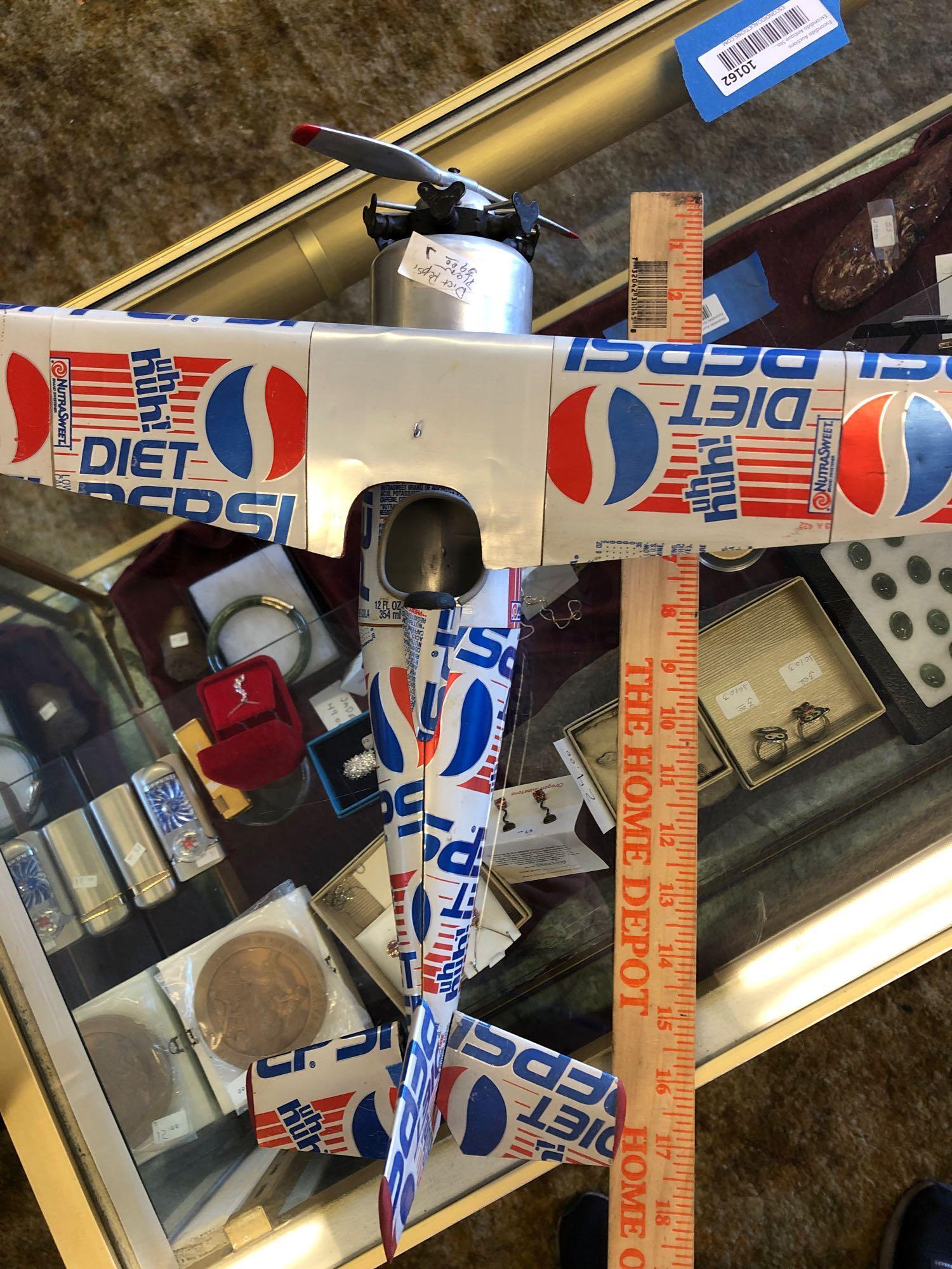 Diet Pepsi Can Plane