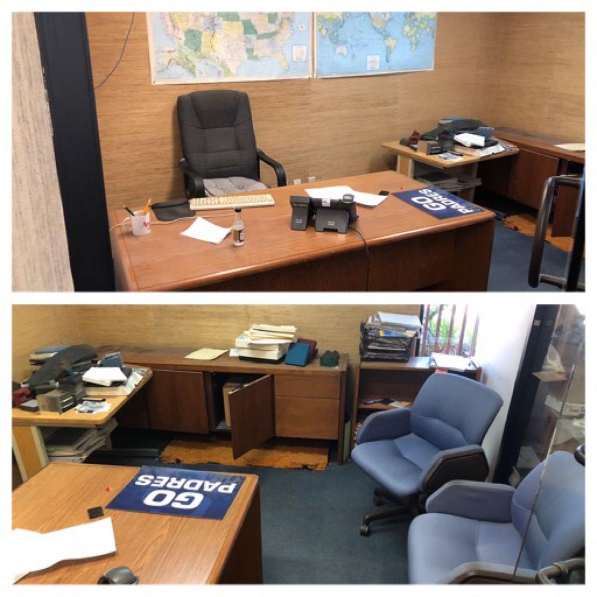 Managerial Office #1, Contents Included