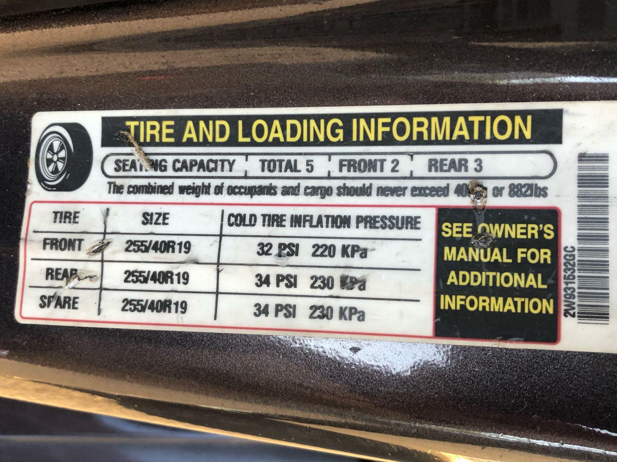 2008 Jaguar XJ Vanden Plas 66500 Miles. Smoker Owned. Some cosmetic scraps scratches Tag 6PTZ940