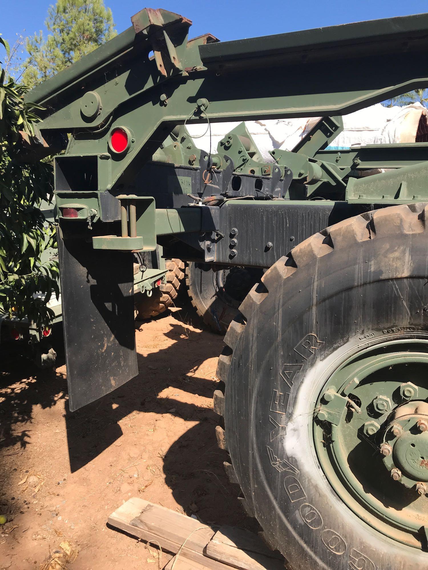 USMC Connex Box Transport Trailer