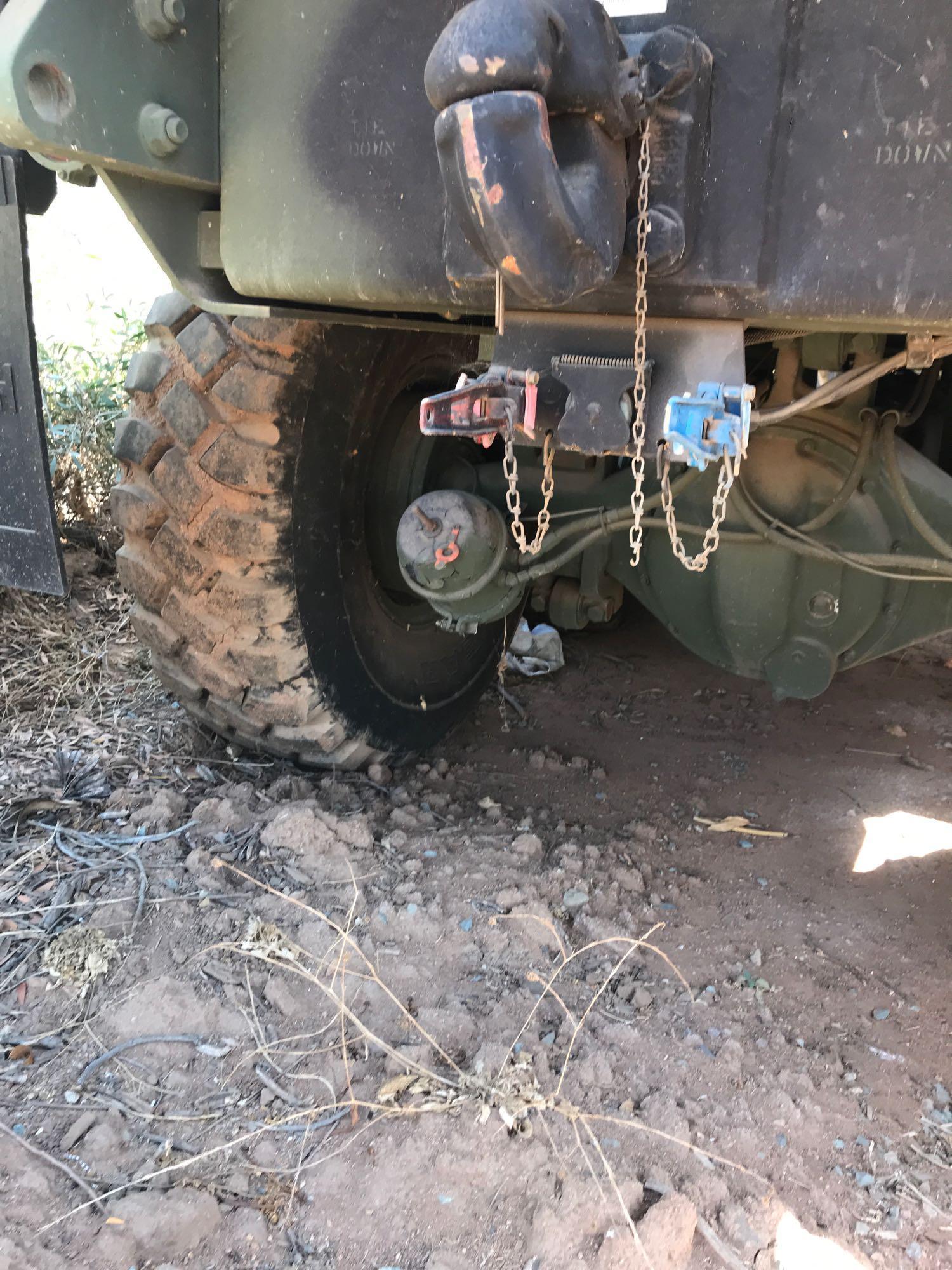 USMC Flat Bed Trailer Military