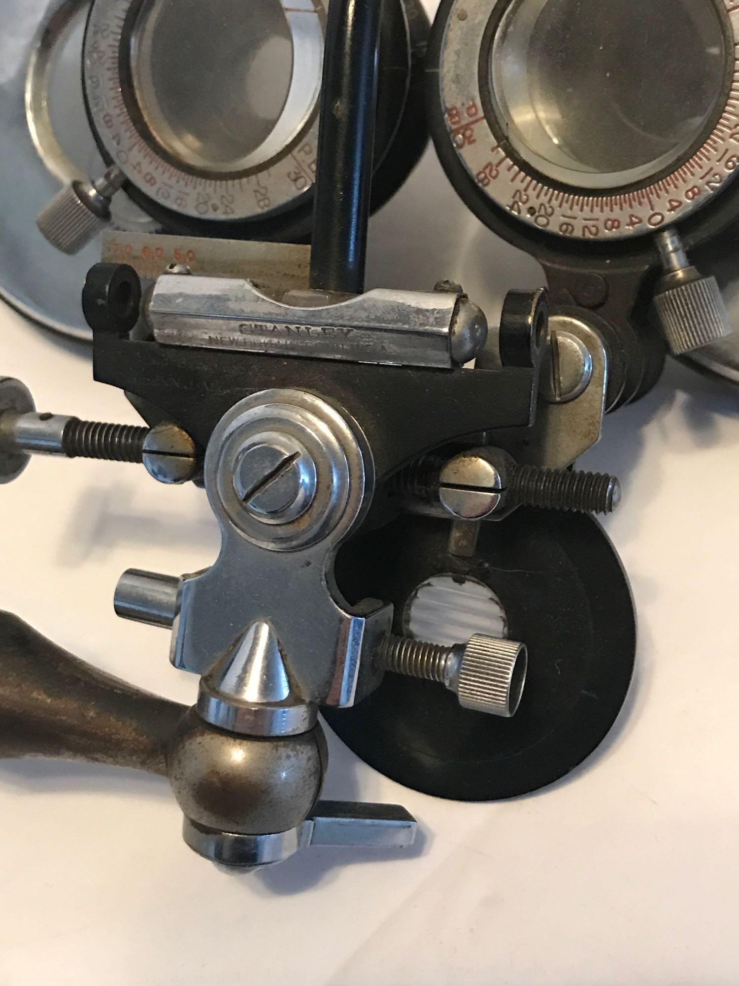 Vintage Optometrist Prism Diopters And Parts