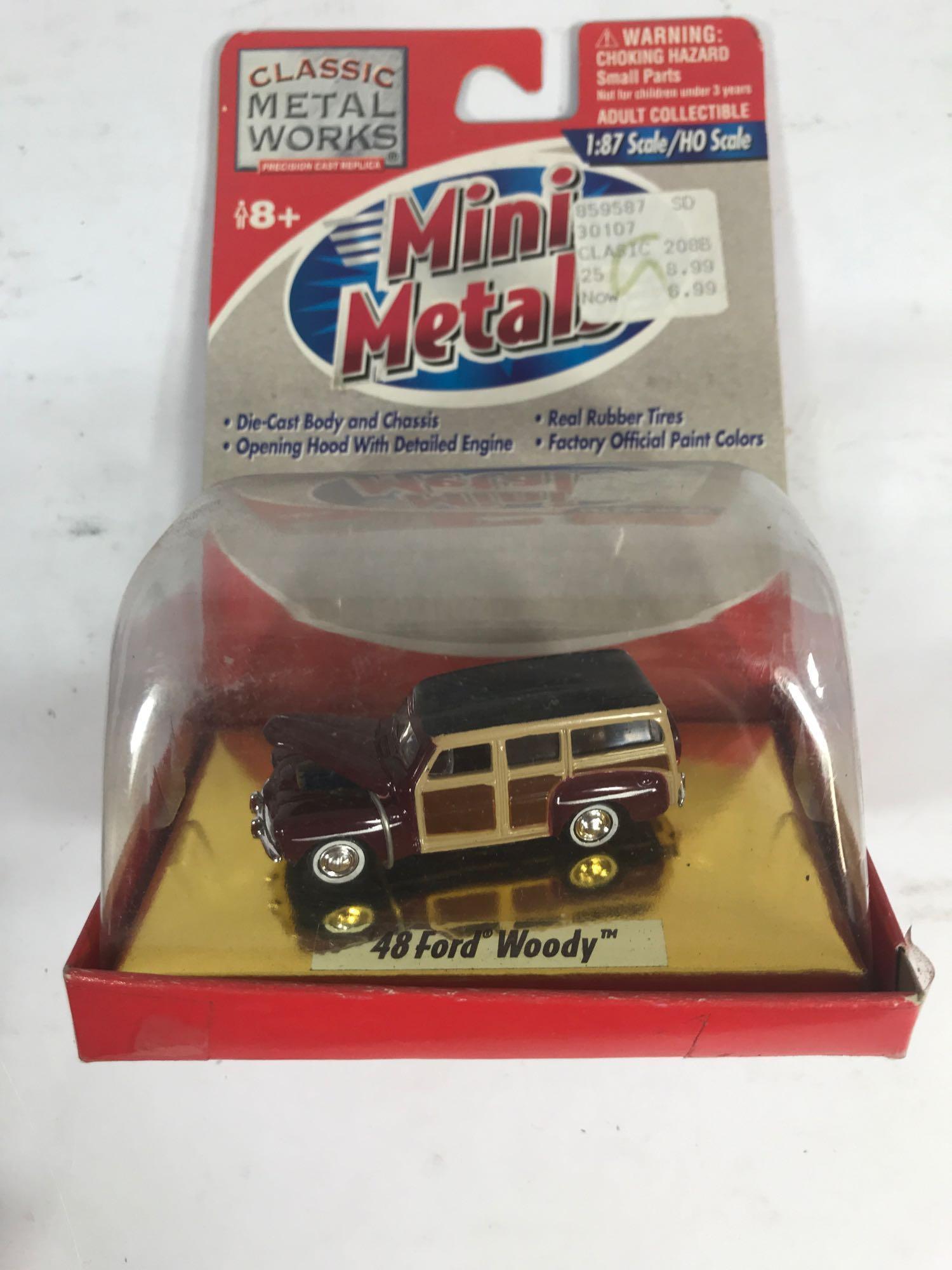 Mini Metals Die Cast Car Toys 5 Units