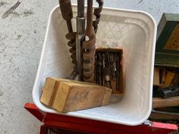 Lot of Tools, Tooling, Toolboxes, Gauges, Drill Bits, etc