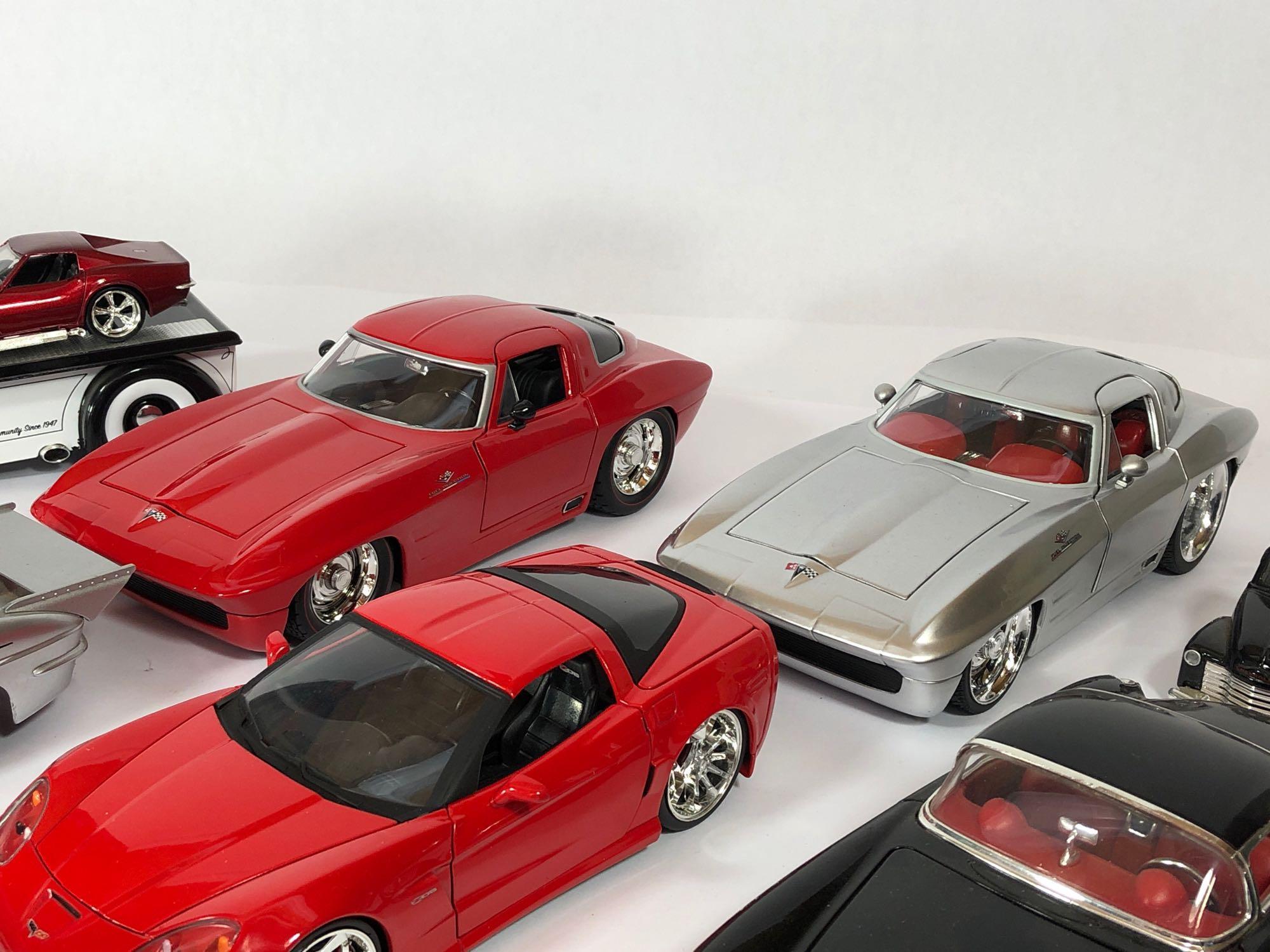 Jada Toy Car Collection Mostly Corvettes