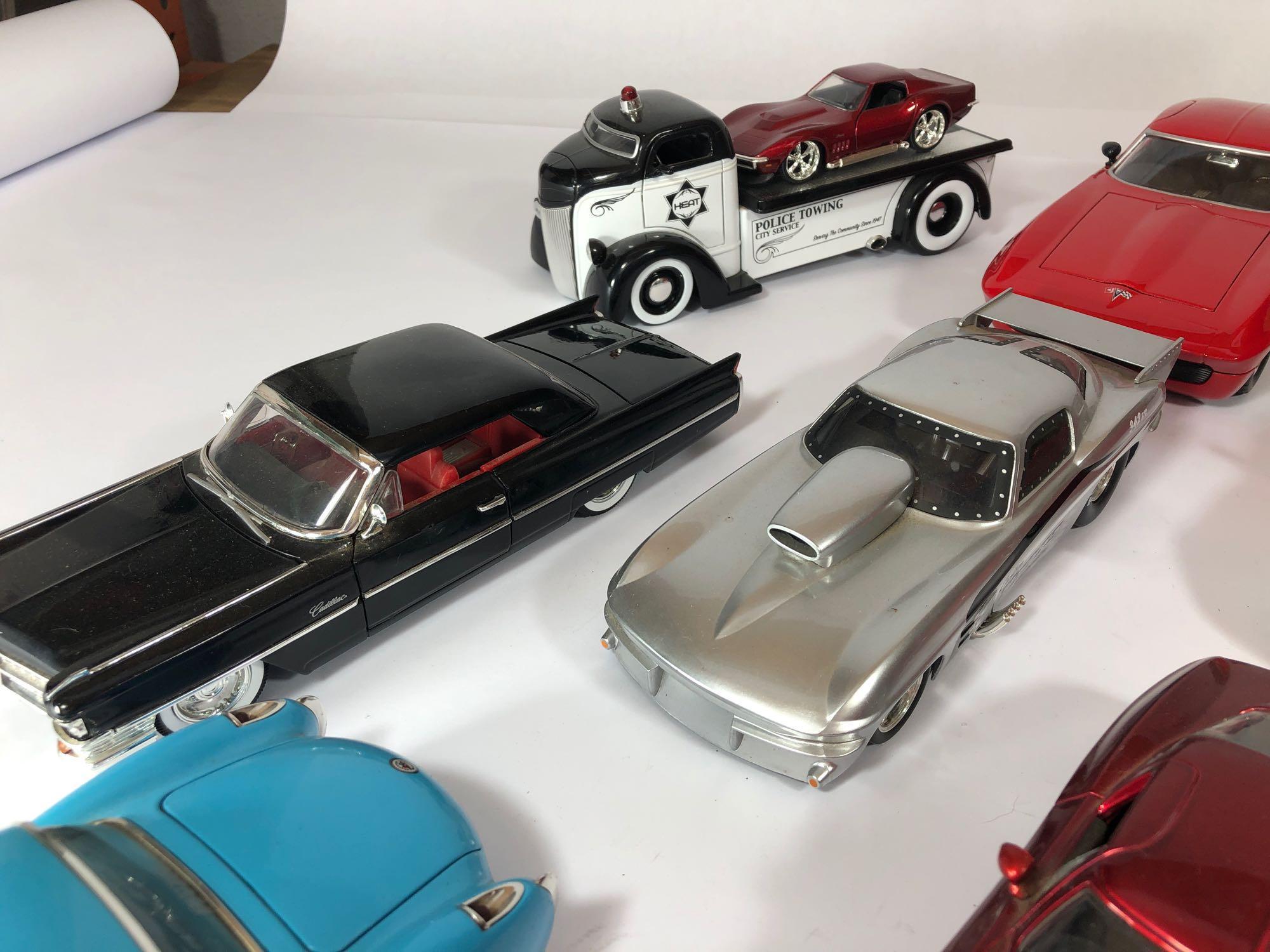 Jada Toy Car Collection Mostly Corvettes