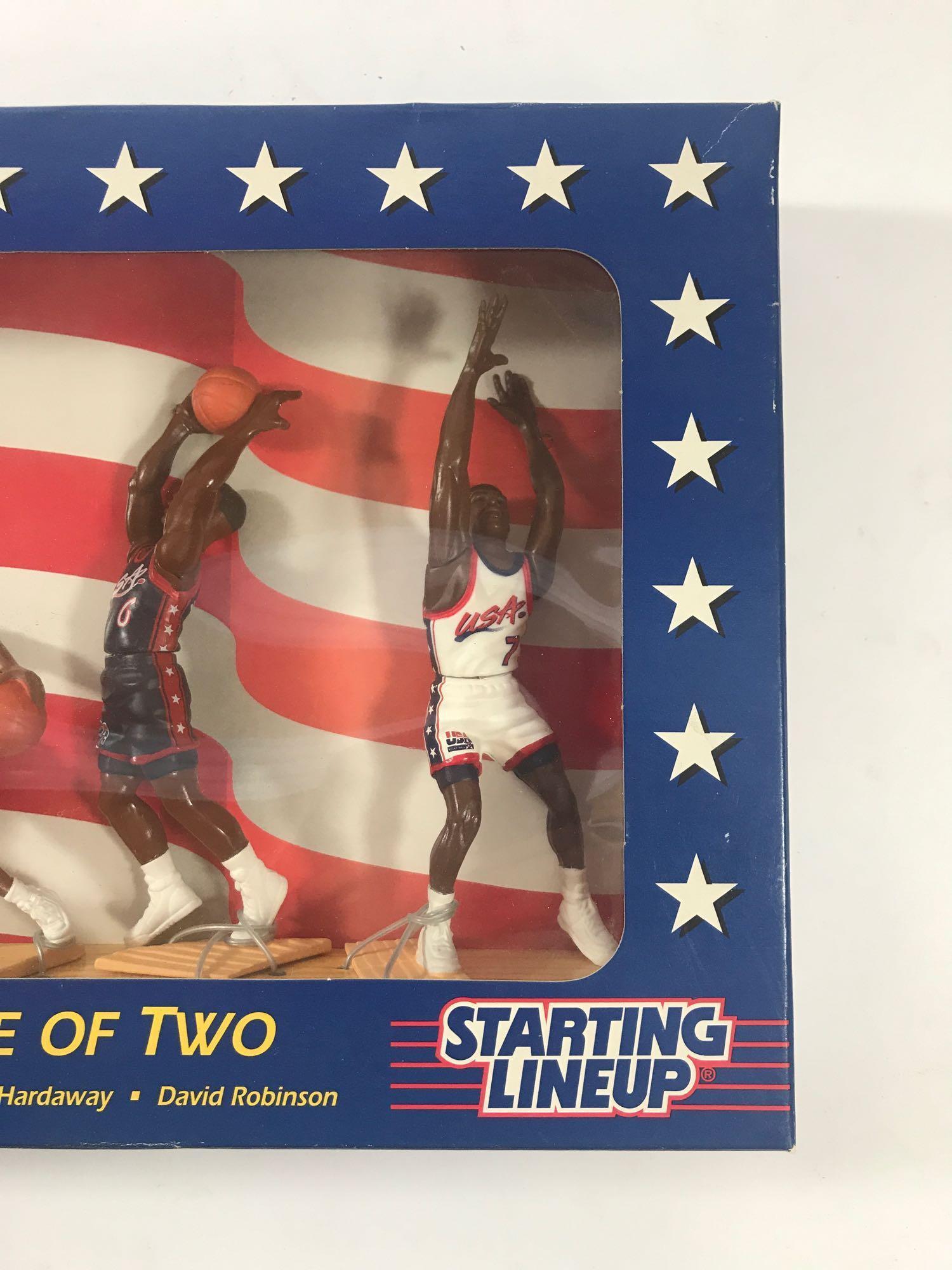 1996 Team USA Basketball Starting Lineup Both Sets