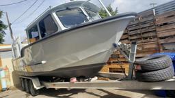 1992 Sea-Ark 28ft Aluminum Work Boat, The Sea Explorer