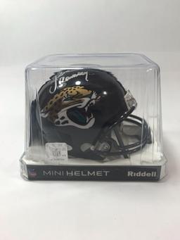Jalen Ramsey Jacksonville Jaguars Signed Mini Helmet COA