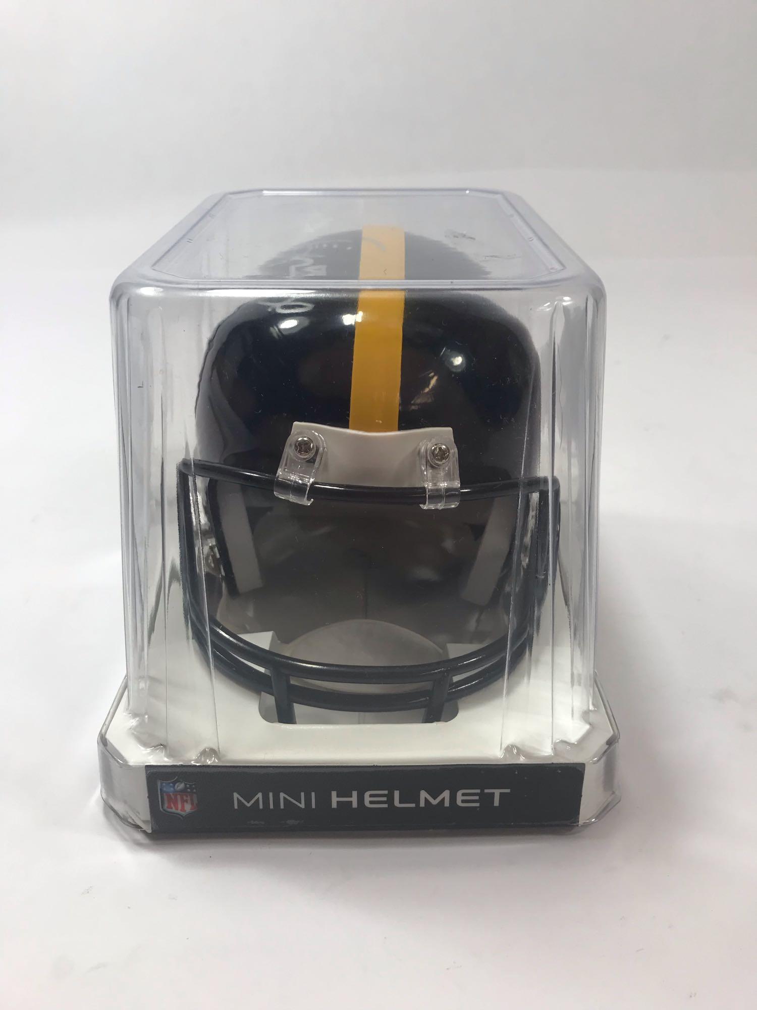 Jerome Bettis Pittsburgh Steelers Signed Mini Helmet COA