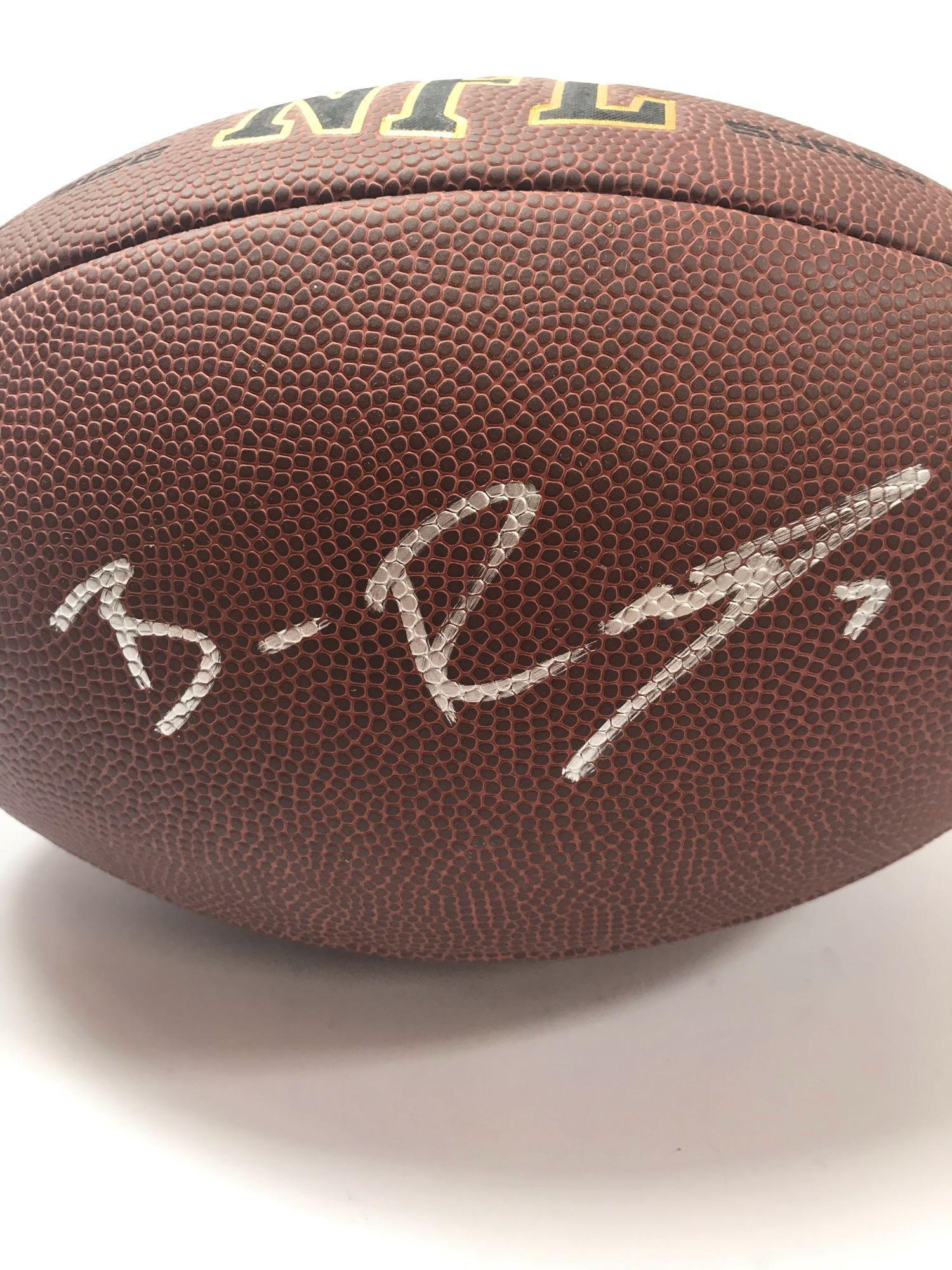 Ben Roethlisberger Pittsburgh Steelers Signed Football COA