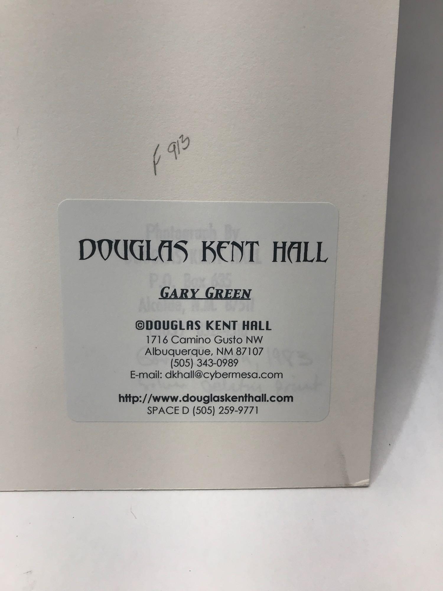 Douglas Kent Hall Gary Green Photo Signed