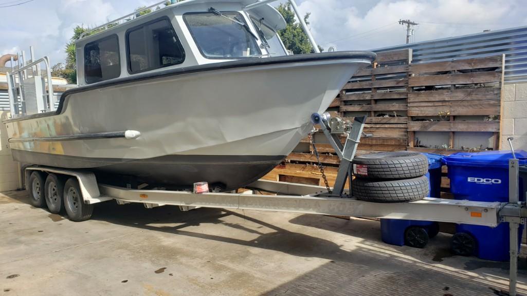 1992 Sea-Ark 28ft Aluminum Work Boat, The Sea Explorer