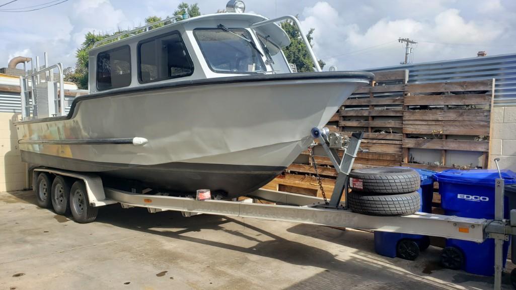 1992 Sea-Ark 28ft Aluminum Work Boat, The Sea Explorer