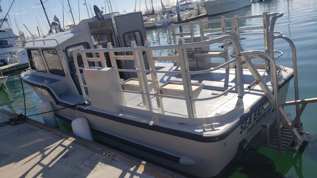 1992 Sea-Ark 28ft Aluminum Work Boat, The Sea Explorer