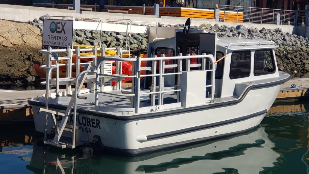 1992 Sea-Ark 28ft Aluminum Work Boat, The Sea Explorer