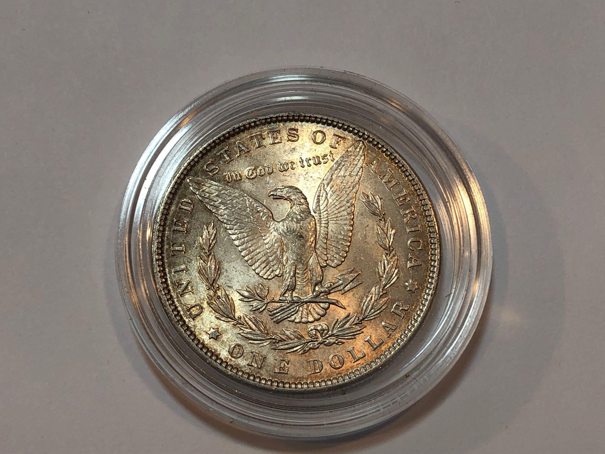 3 U.S. 1889 Morgan Silver Dollars