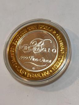 2003 Bellagio Gallery 10 Dollar Gaming Token