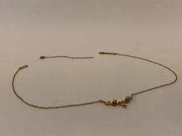 Vintage 10K Yellow Gold Chain Necklace