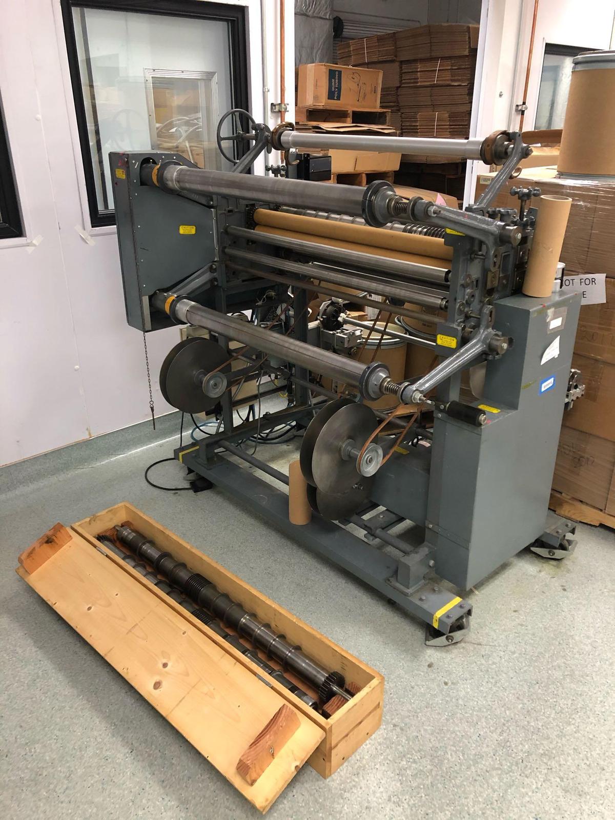 Material Slitter Machine w/ Extra Teeth