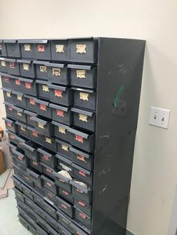 90 Drawer Metal Cabinet