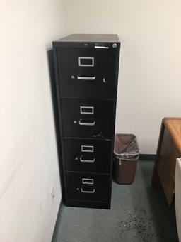 Entire Office Contents Desk Cabinet File Cabinet