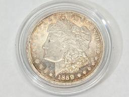 1889 Morgan Dollar, United States silver dollar coin