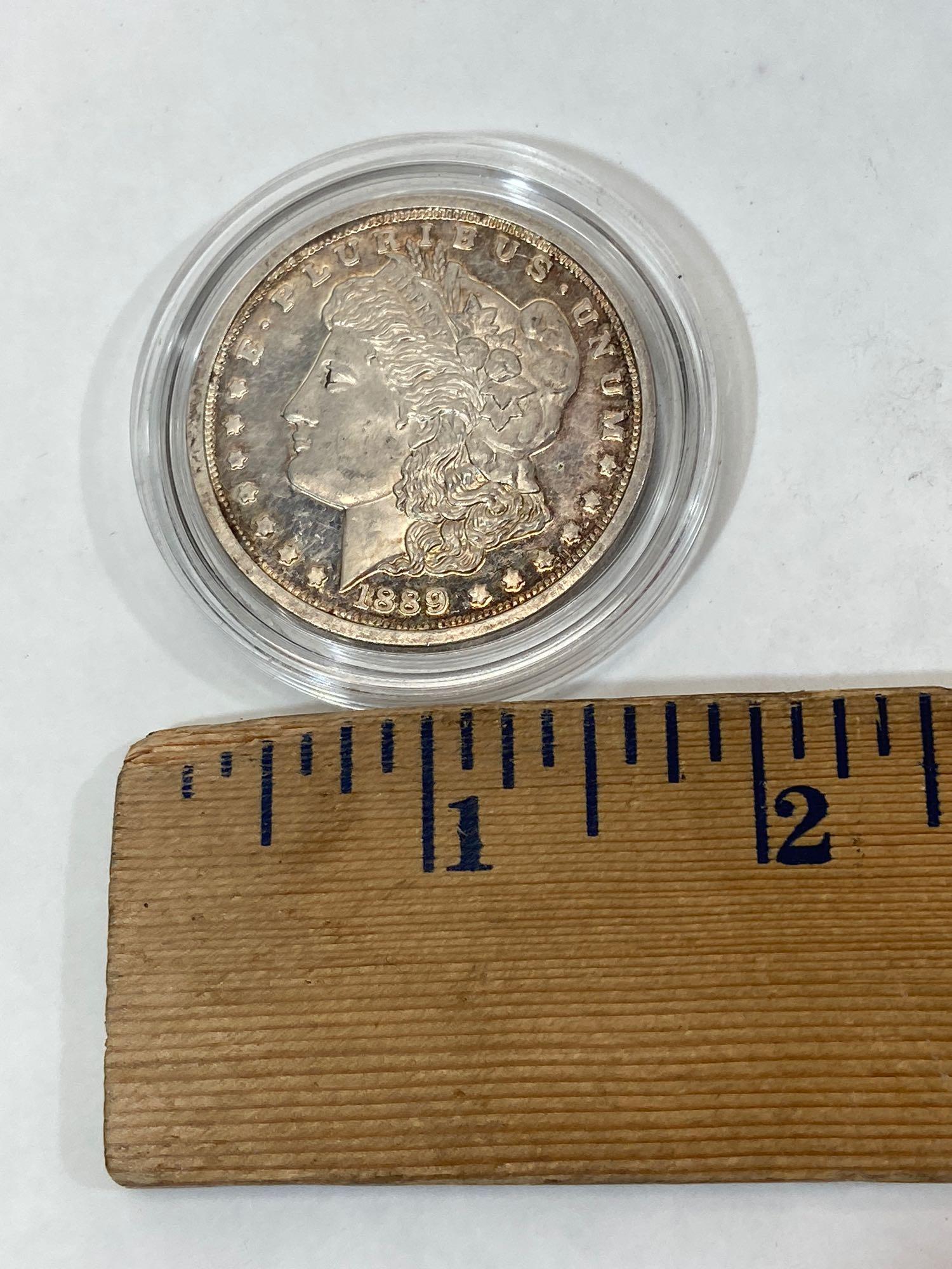 1889 Morgan Dollar, United States silver dollar coin