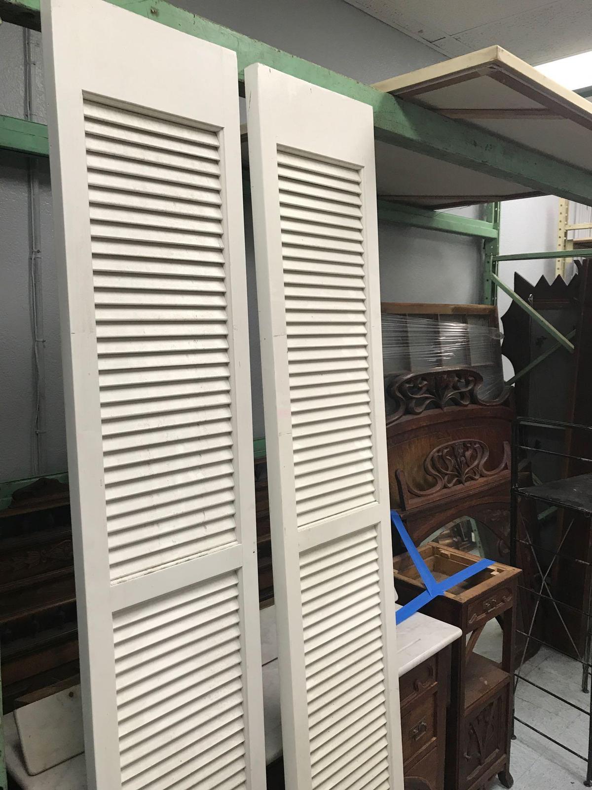 Pair of Wood Shutters