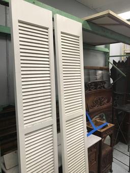 Pair of Wood Shutters