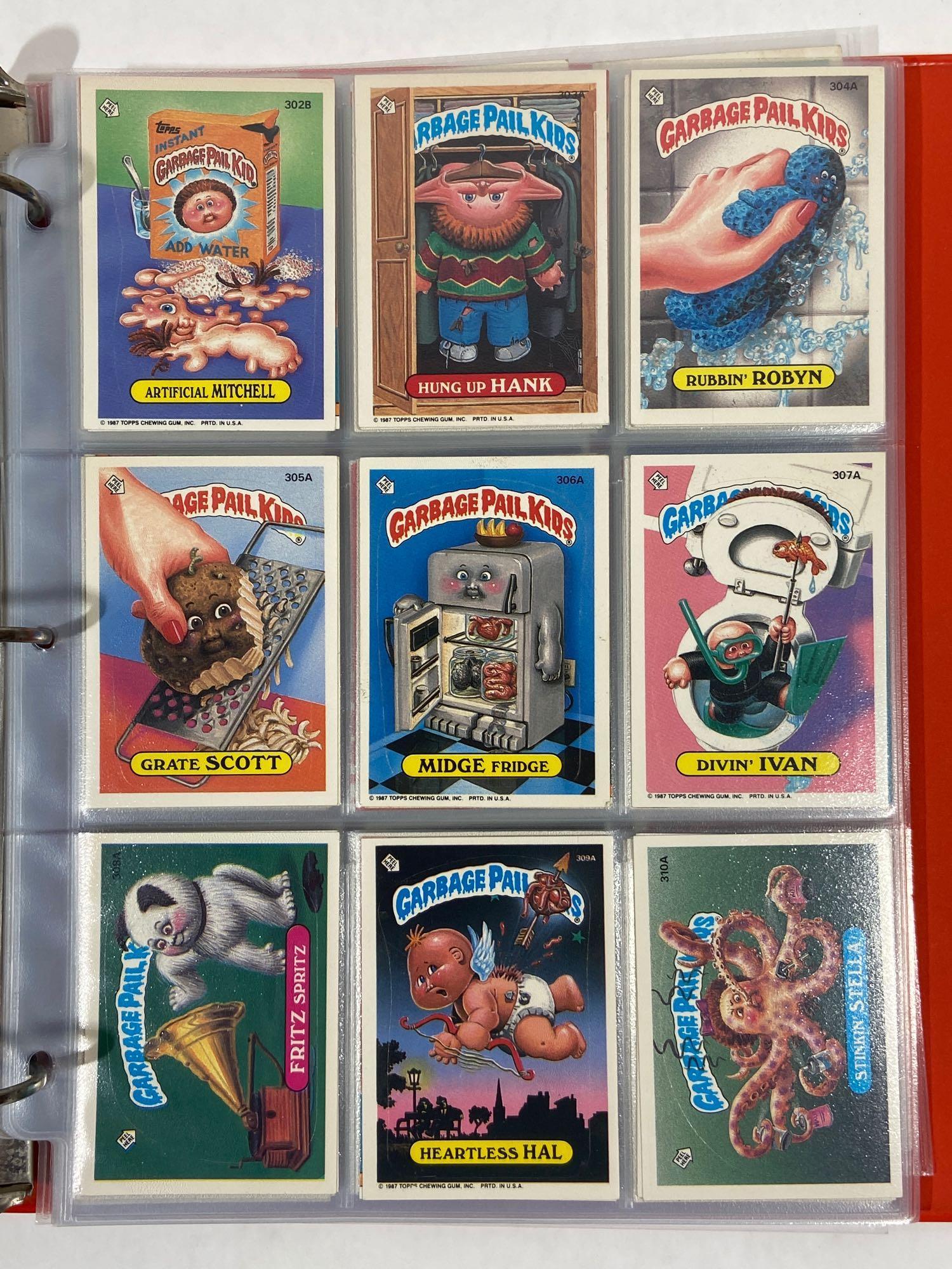 Binder of 270+ Garbage Pail Kid Cards