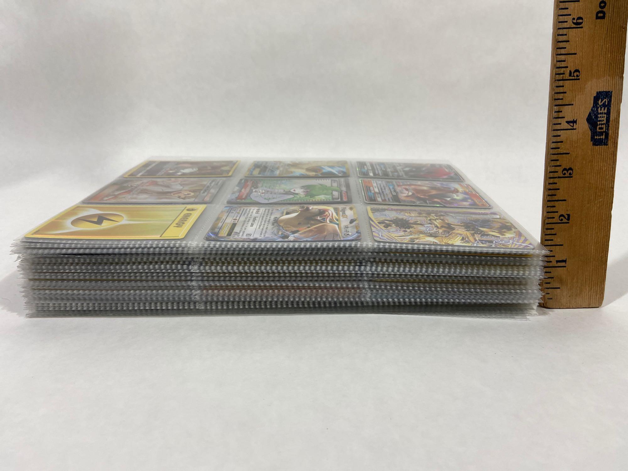 550+ Pokemon Trading Cards, many are Break, EX, GX, Holographic Foil, etc