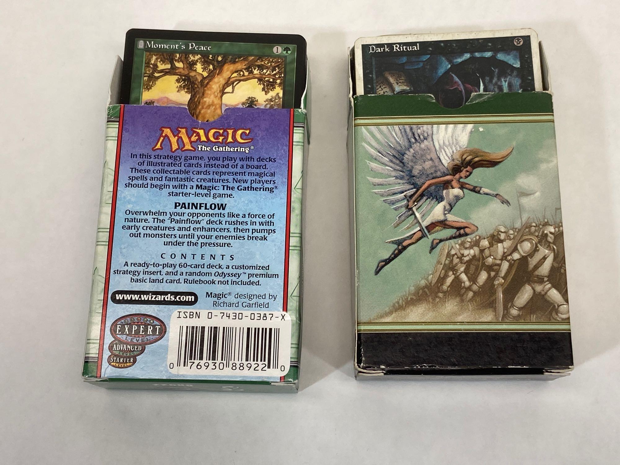 2 Decks of MTG Magic the Gathering Trading Cards