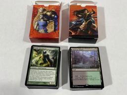 2 Decks of MTG Magic the Gathering Trading Cards