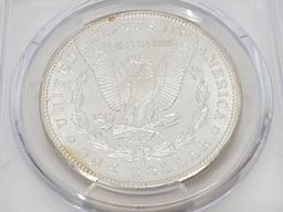 1881-S Morgan Dollar, PCGS Graded MS62, United States silver dollar coin