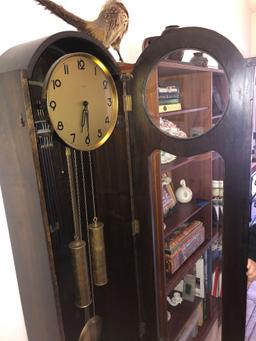 Antique Kienzle Grandfather Clock 6ft tall