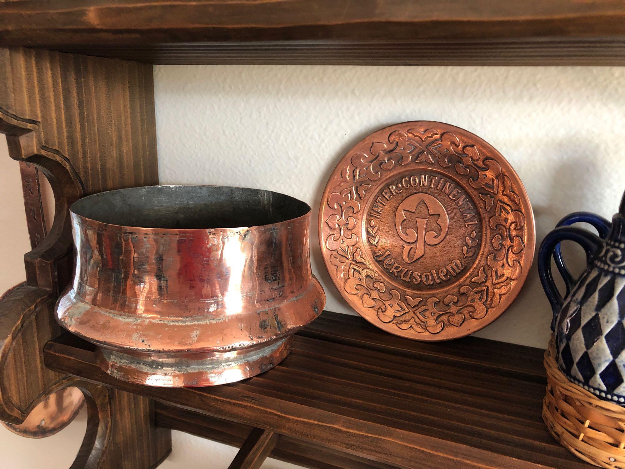 Copper Wall Display