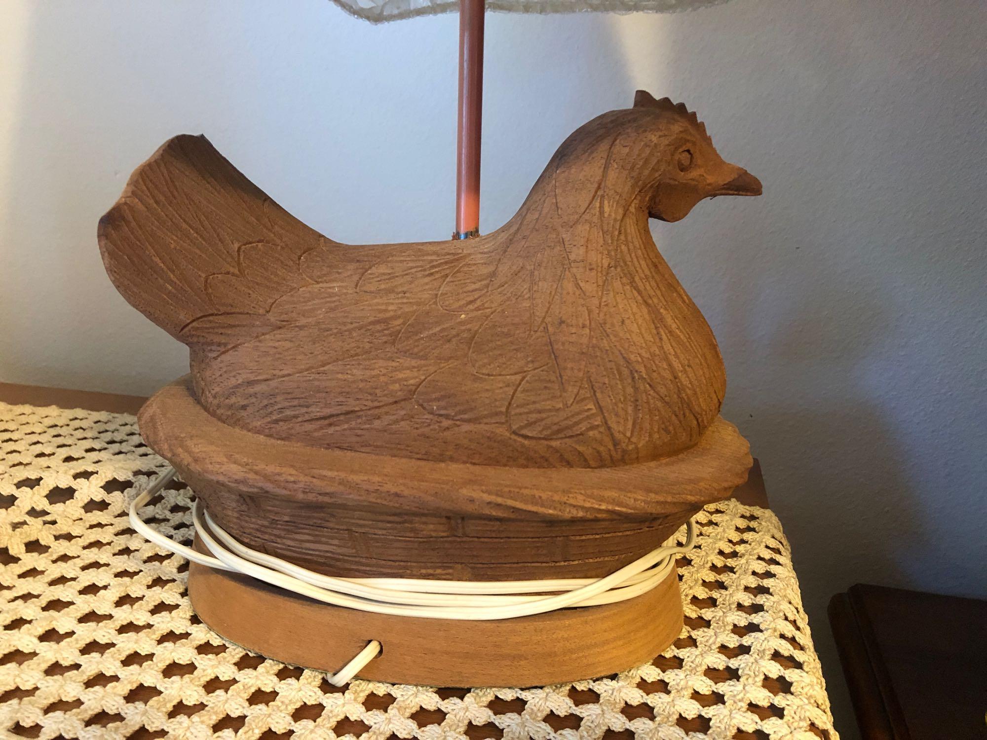 Chicken Hen Lamp