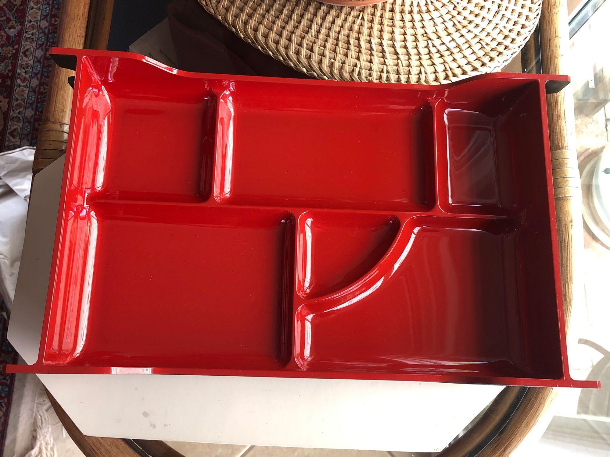 Japanese Lacquer Dining Trays 5 Piece Set