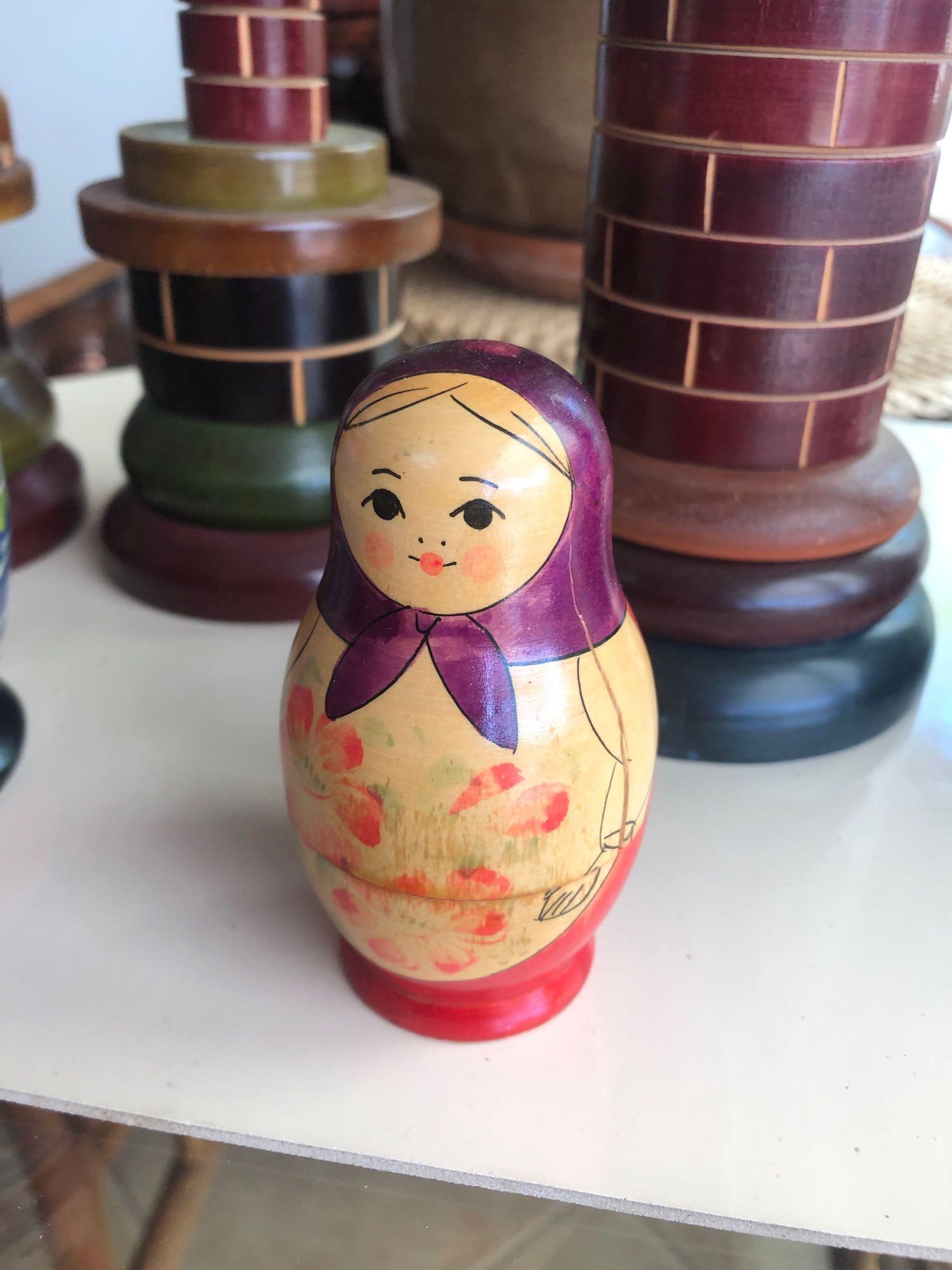 Russian Toys, Kremlin Towers, Nesting Dolls