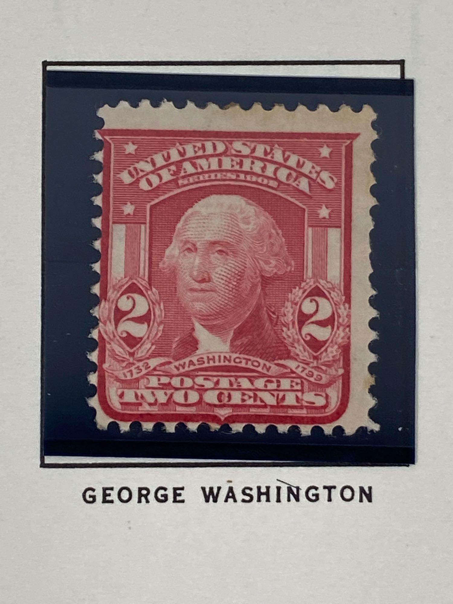 Album of Antique & Vintage United States Postage Stamps & Stamp Sheets