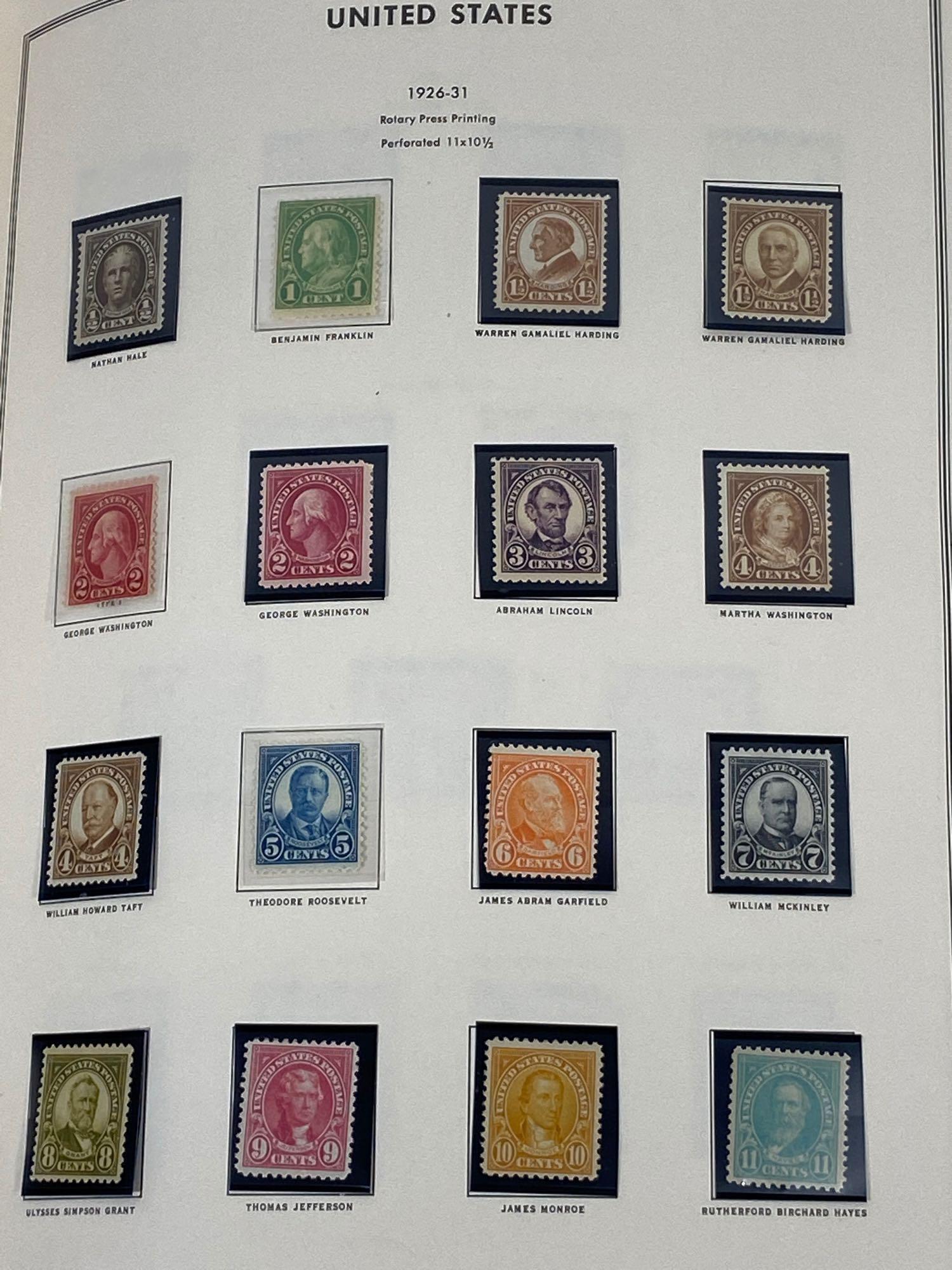 Album of Antique & Vintage United States Postage Stamps & Stamp Sheets