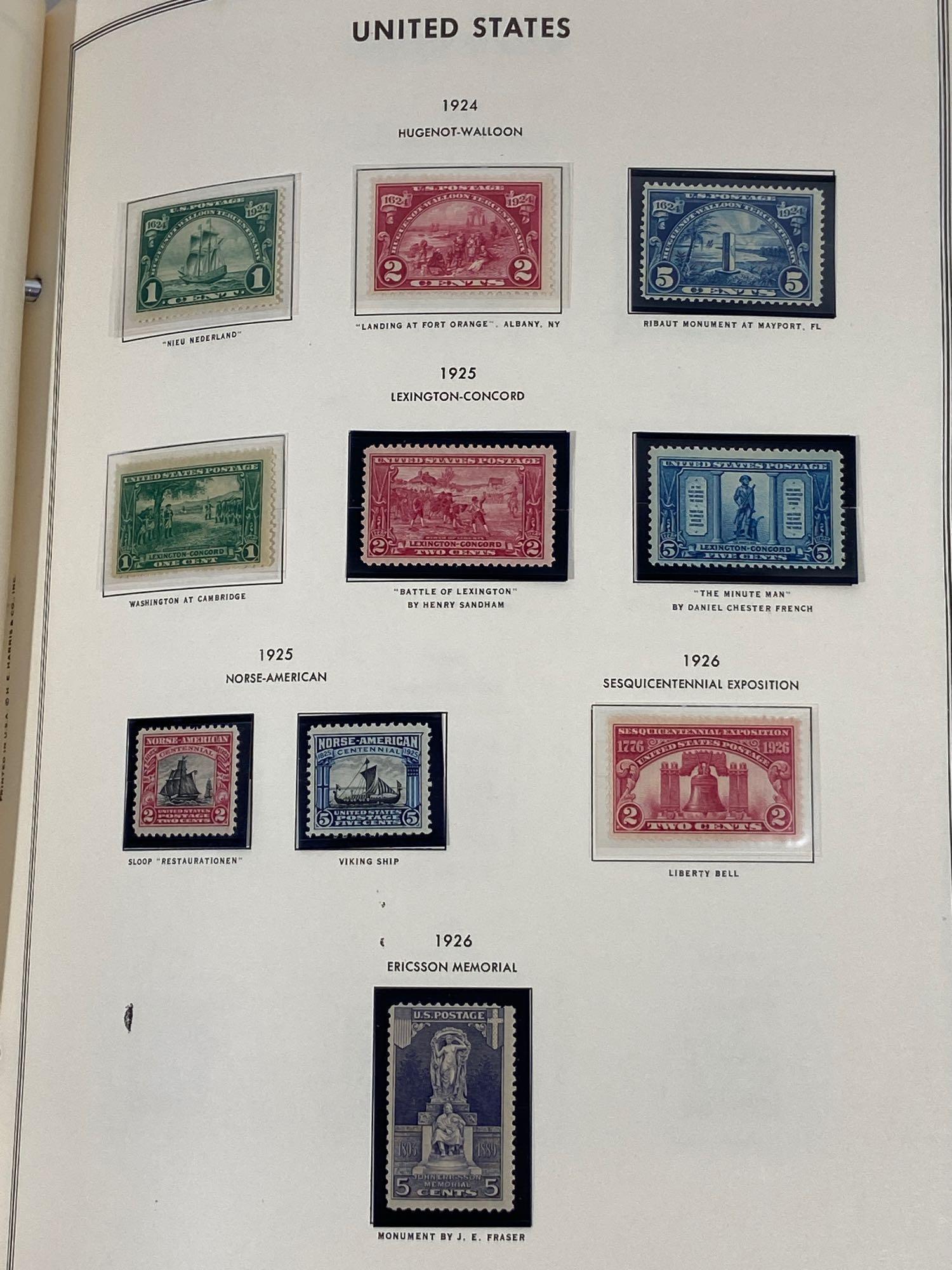 Album of Antique & Vintage United States Postage Stamps & Stamp Sheets