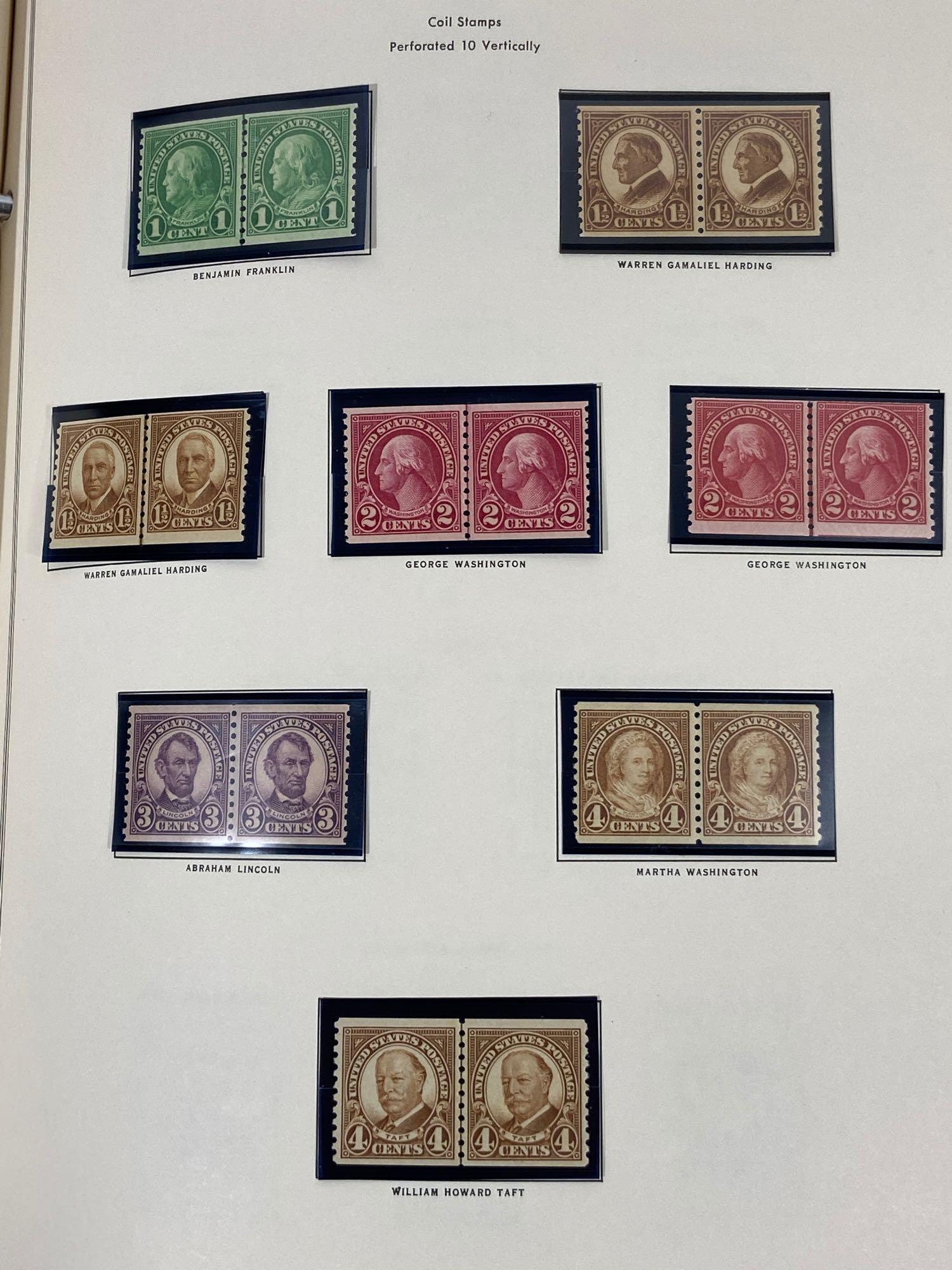 Album of Antique & Vintage United States Postage Stamps & Stamp Sheets