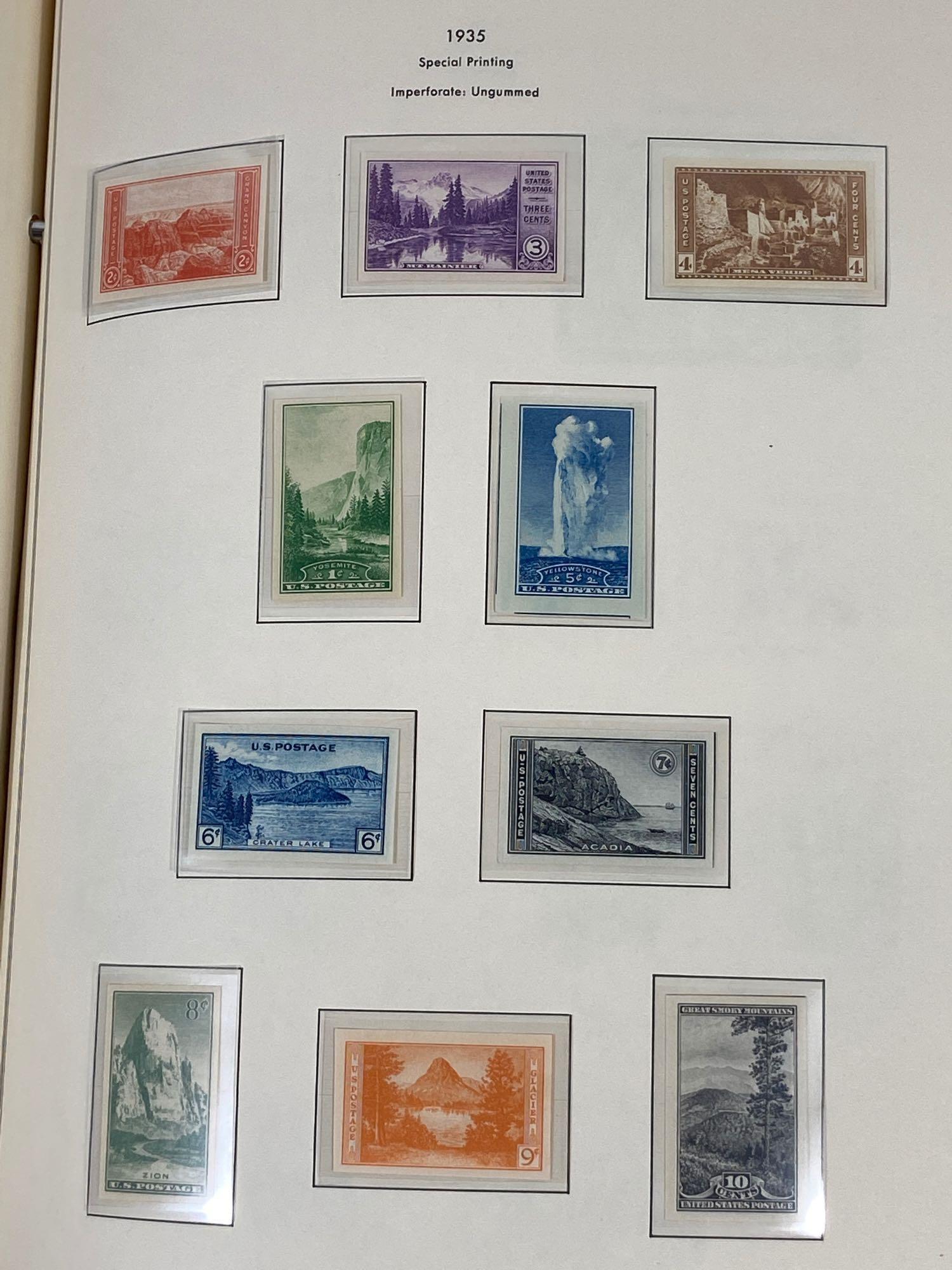 Album of Antique & Vintage United States Postage Stamps & Stamp Sheets